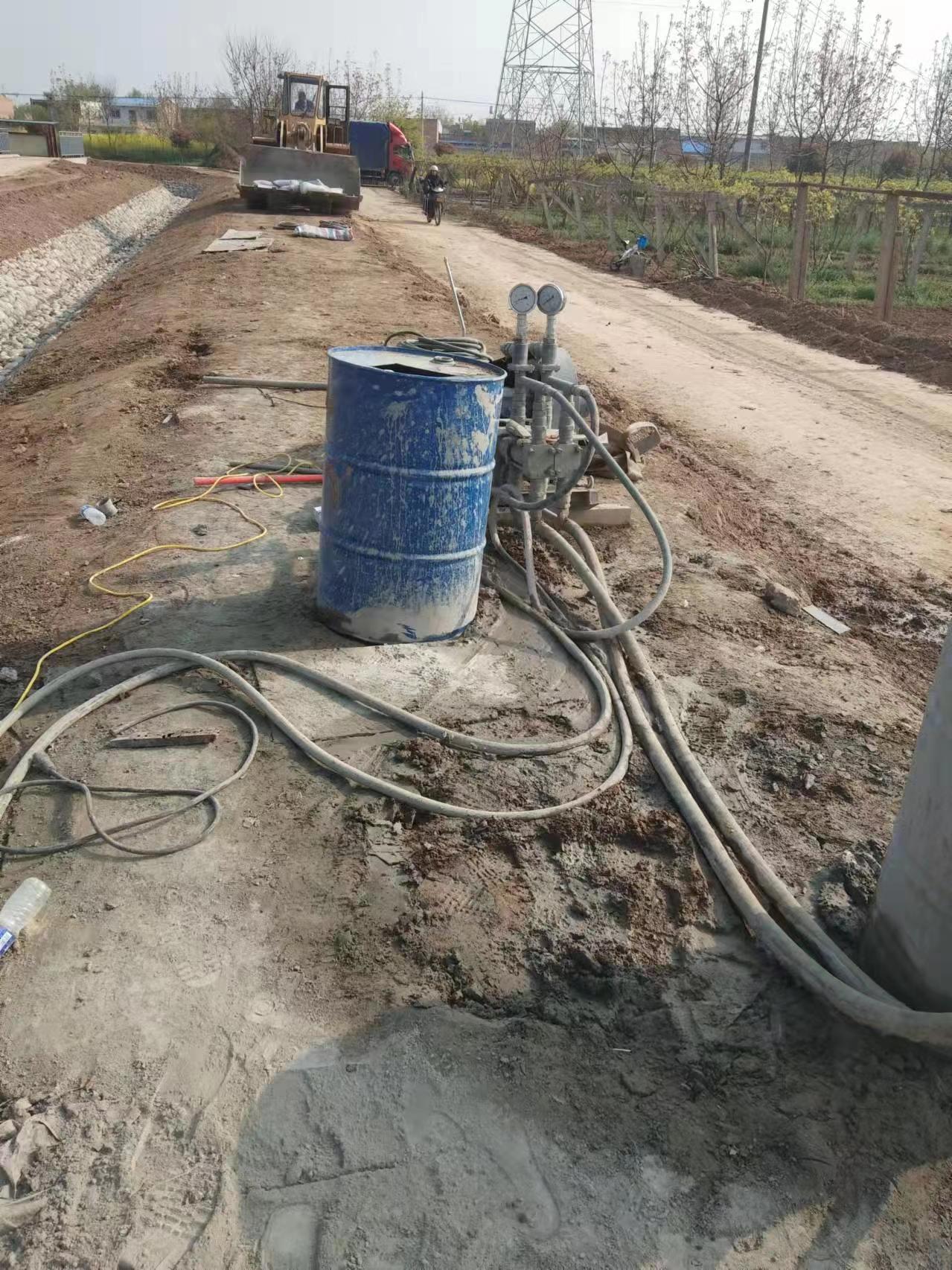 侨乡街道开发区顶管注浆